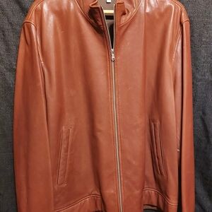 Peter Millar TannLeather Jacket XL.